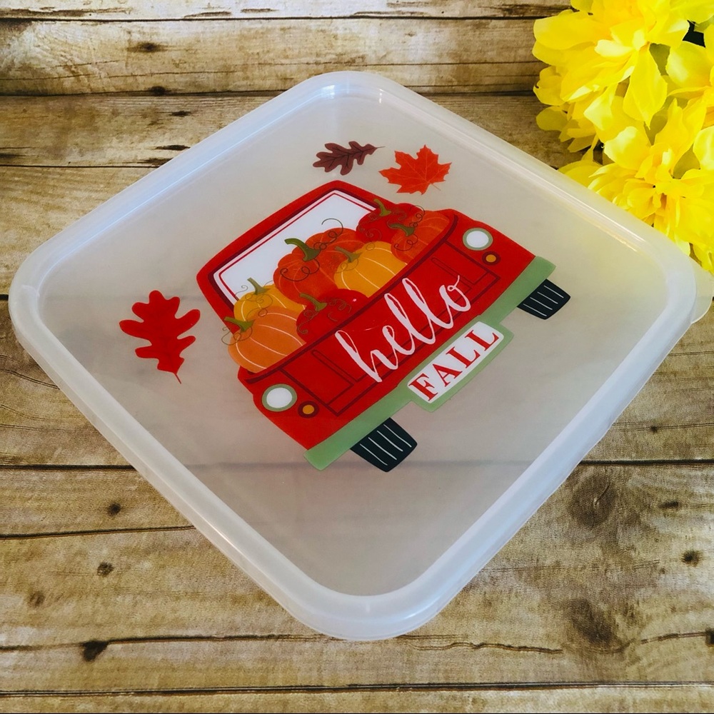 “Hello Fall” Large Storage Container - Picture 3 of 4